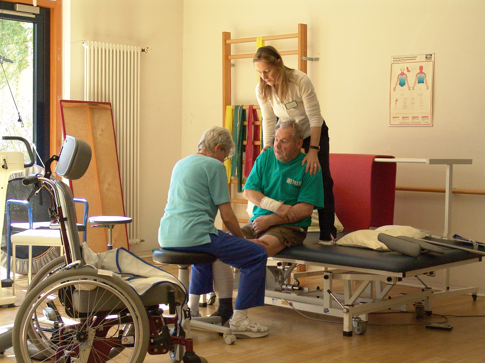 Therapie, Geriatrischen Rehabilitationsklinik St. Irminen Therapie, Geriatrischen Rehabilitationsklinik St. Irminen