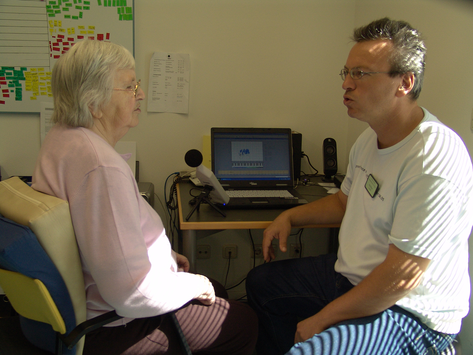 Logopädische Therapie, Geriatrischen Rehabilitationsklinik St. Irminen Logopädische Therapie, Geriatrischen Rehabilitationsklinik St. Irminen